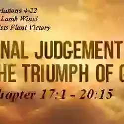 Wednesday 22nd. October - Christ's Final Victory